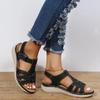 Fashion Women's Simple Wedge Sandals Casual Ankle Strap Platform Sandals Women's Comfortable Sandals