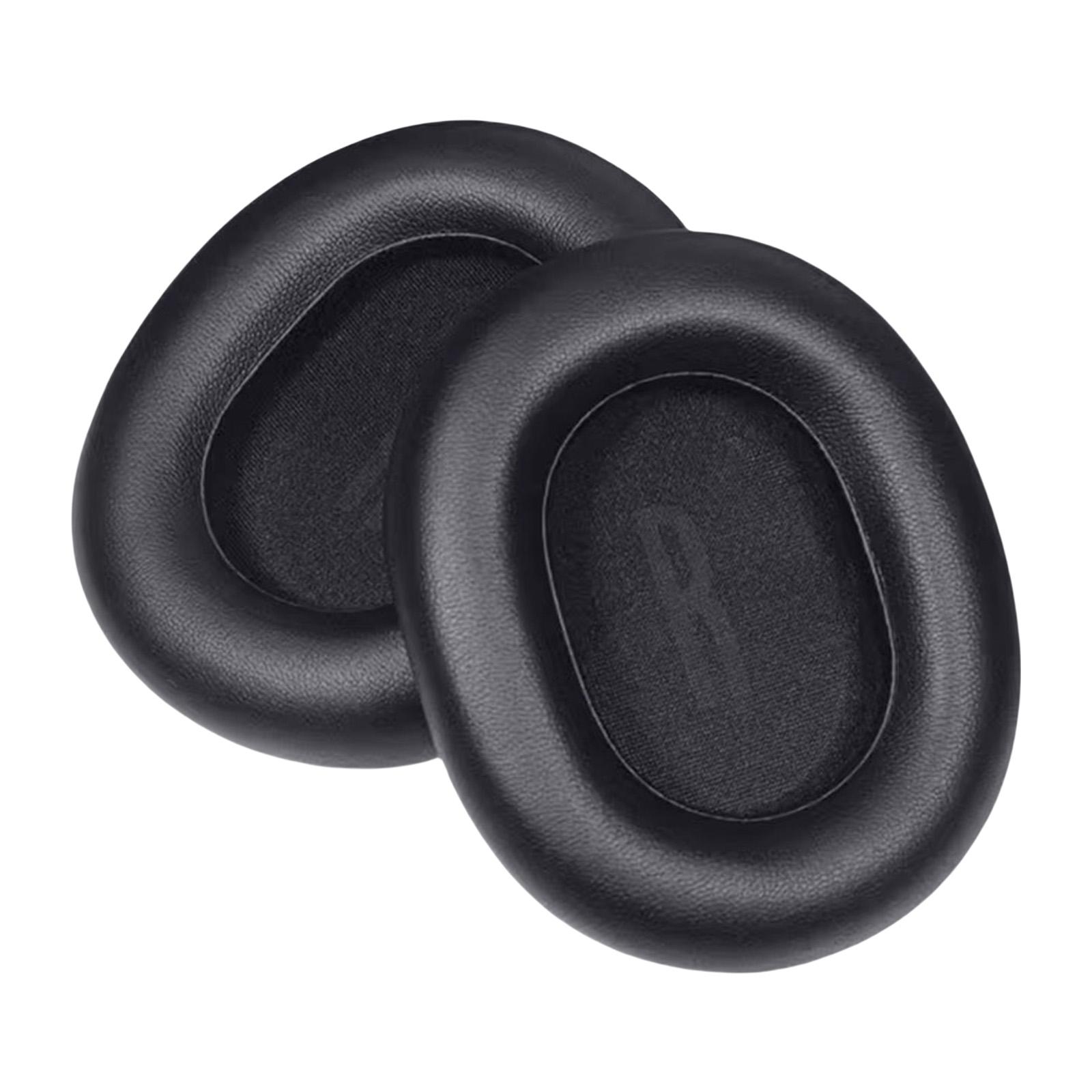 

Удобные сменные амбушюры для наушников Baseus Bowie H1i, шумоизолирующие амбушюры, мягкие губчатые амбушюры чёрный