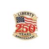 American Independence 250th Anniversary Flag Brooch - Creative National Emblem