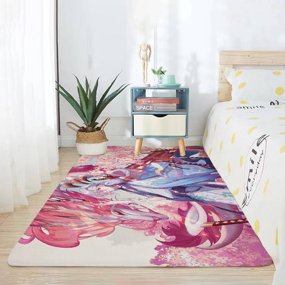 O-Onmyoji Game Floor Mat Living Room Rug For Bedroom Welcome Mat Outdoor Rug