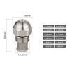Atomizing Spray Mist Nozzle Dia 0.3-1.5mm Fine Atomizing Spray 1/4BSPT High And Low Pressure Mist Nozzle Orifice Stainless Steel