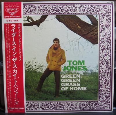 LP Record TOM JONES - Green, Green Grass Of Home SLC350 LONDON 1971 Japan Obi Pop Used