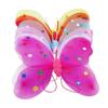 Girls' Luminous Butterfly Wings & Light-Up Fairy Wand Dress-Up Set