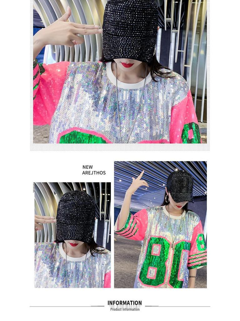 Damen Baseballkappe im koreanischen Stil mit Strass-Netz - TikTok Influencer Mode Sonnenhut
