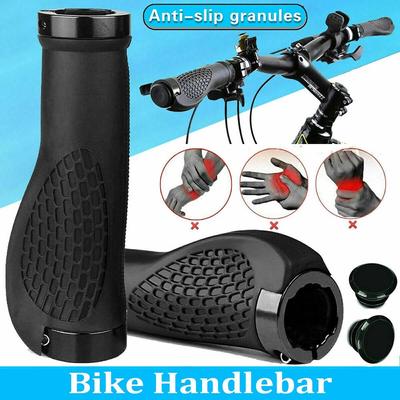 Rubber Bike Grips Shock-absorbing Bicycle Grips Durable Bike Handlebar