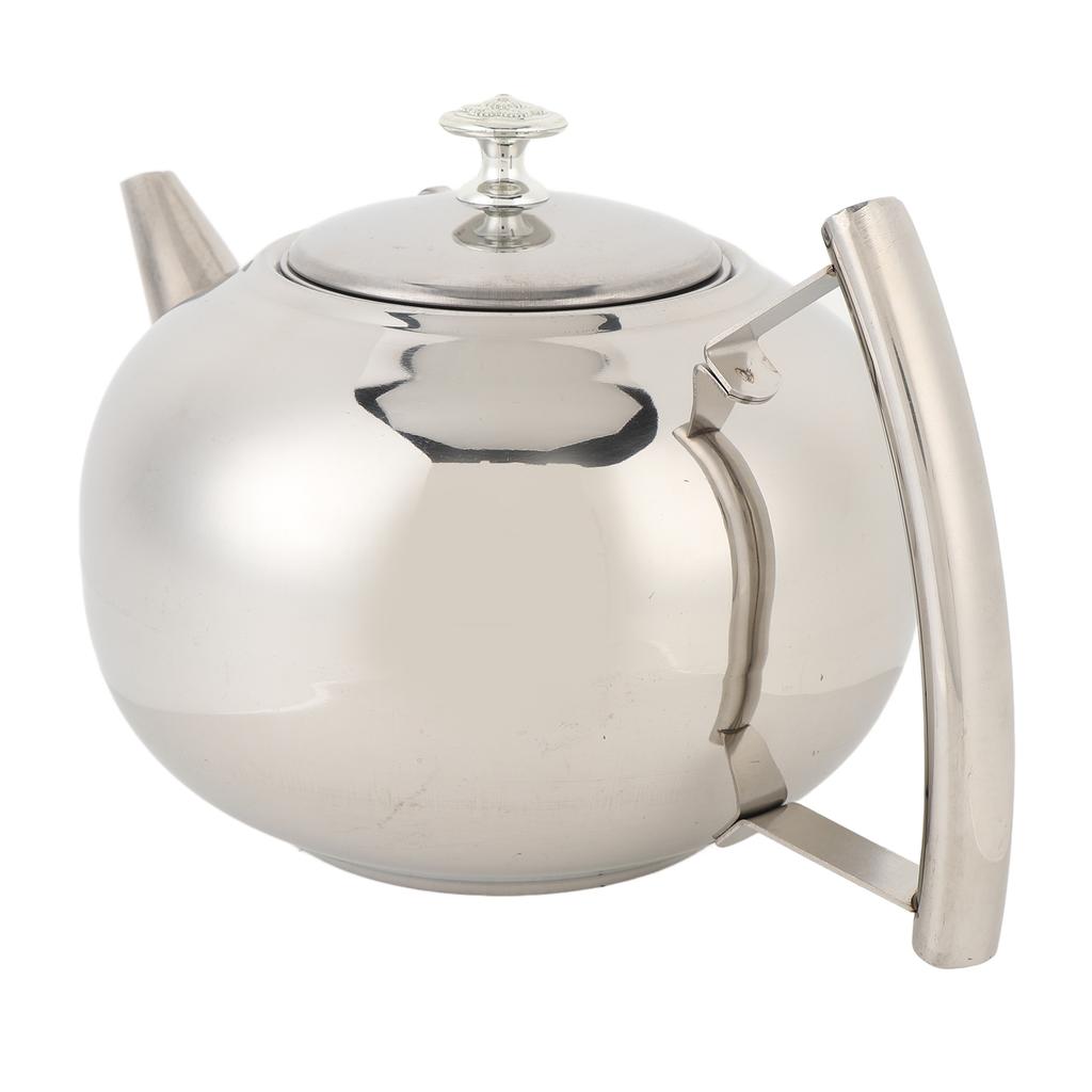 Nerezová konvička na čaj Nepropustná Ergonomická boční rukojeť Čajová konvice s odnímatelným sítkem 2000 ml