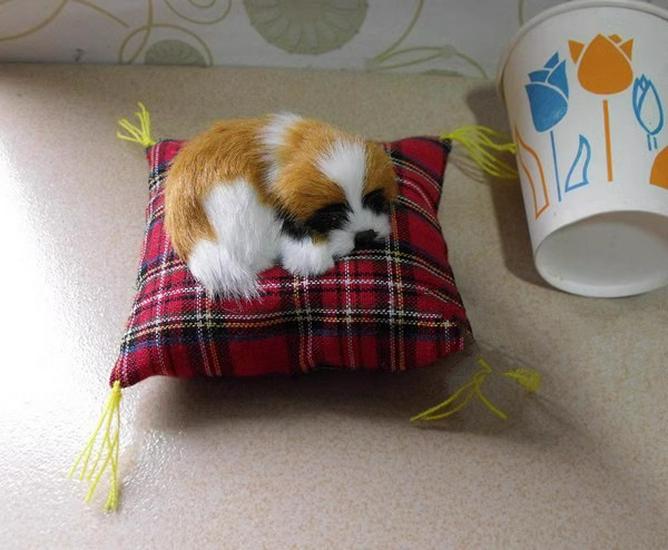 

Creative Mini Napping Puppy Ornament - Home Decoration Gift for Girlfriend