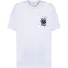 Givenchy T-shirt girocollo con logo ricamato BM71J83YLO100