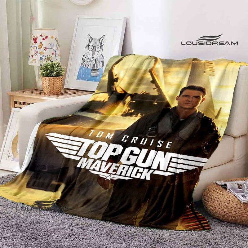 Classic Movie Top Gun Blanket Children's warm and beautiful blanket soft and comfortable blanket birthday gift
