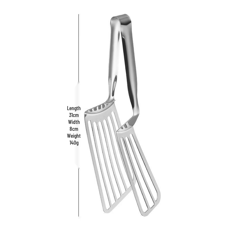 

304 Stainless Steel Fish and Steak Frying Tongs