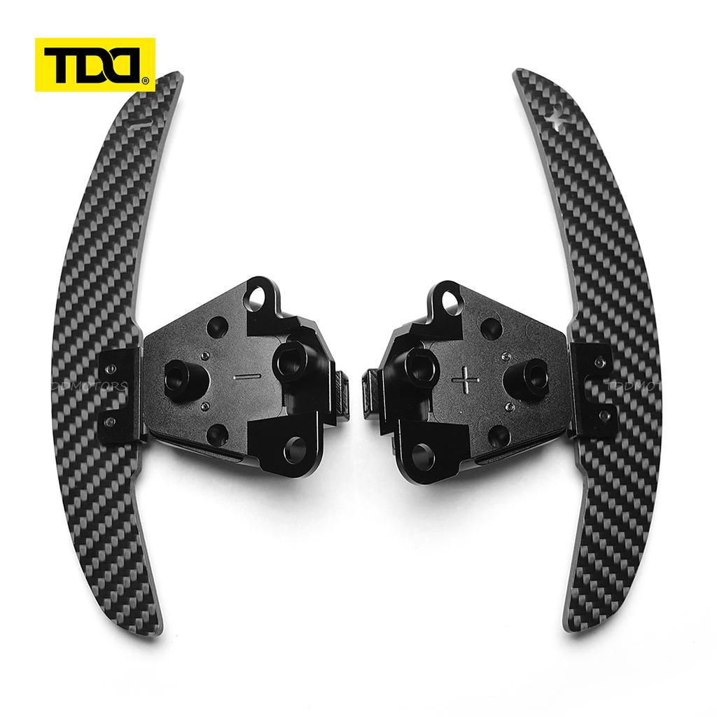 TDD Carbon Fiber Magnetic Paddle Shifters For Lexus IS NX RC 200 250 300 350 Toyota 86 BRZ Sport Steeing Wheel Shift Paddle