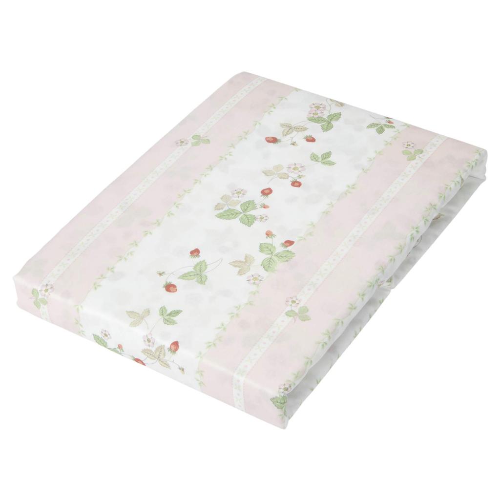 Nishikawa Duvet Wild Easy To Put On and Take Made In PI27130623P [Nishikawa] Cover, Double, Wedgwood, Strawberry, Off, Japan, Pink,