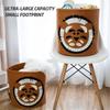 Toy Storage Bucket Animal Decor Cartoon Baby Felt Storage Bucket For Play Room Toy Organizer Washable Dirty Clothes Bucket