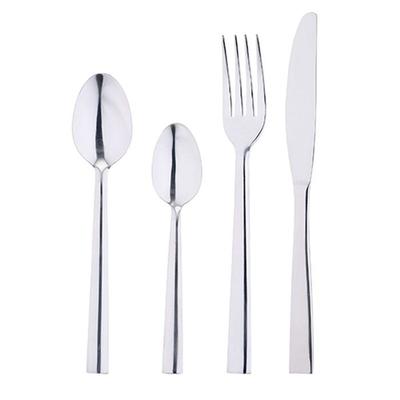 Cutlery - San Ignacio - Delta - Stainless Steel - 24 Pieces - Silver