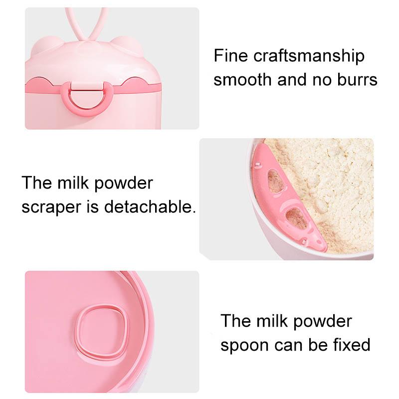 1Pcs Food Storage Box Milk Powder Container Baby Supplies Snacks Container Multi-function