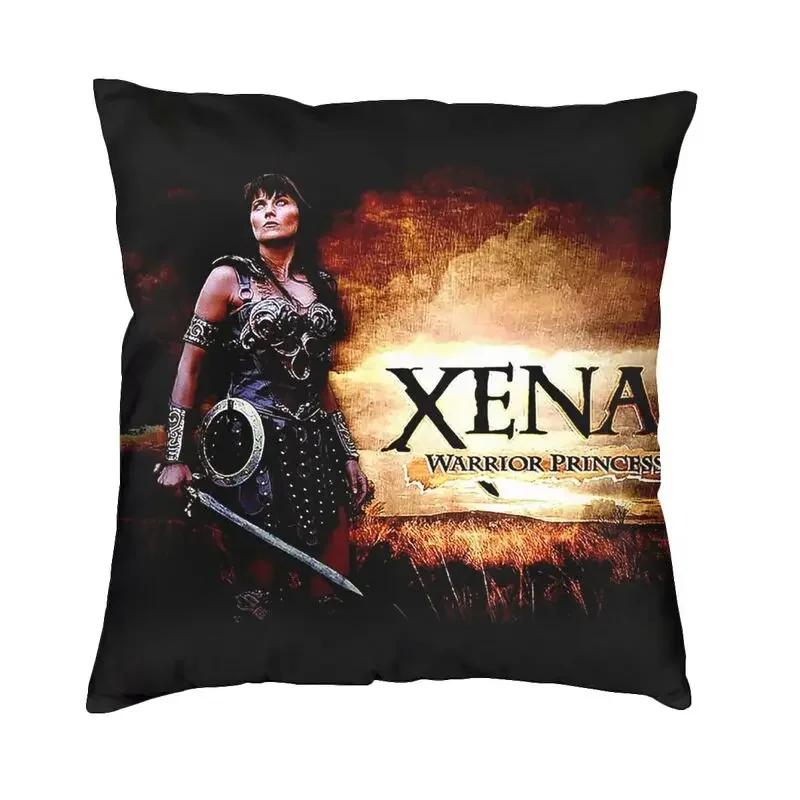 Luxury Xena Warrior Princess Cushion Cover Polyester Adventure Fantasy TV Pillow Case Living Room Decoration Pillowcase