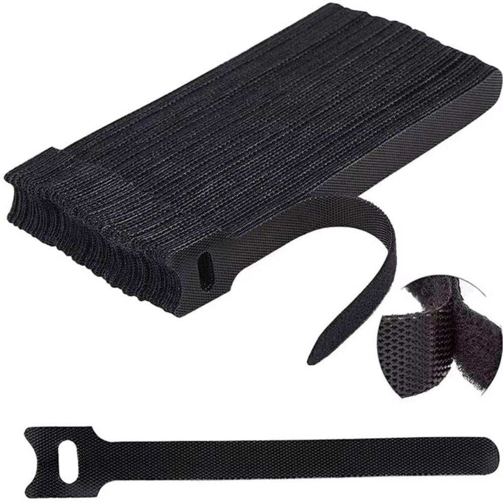 50Pcs 150mmx12mm Cable Ties T-shaped Cable Management Ties Portable Cable Organizer  Home