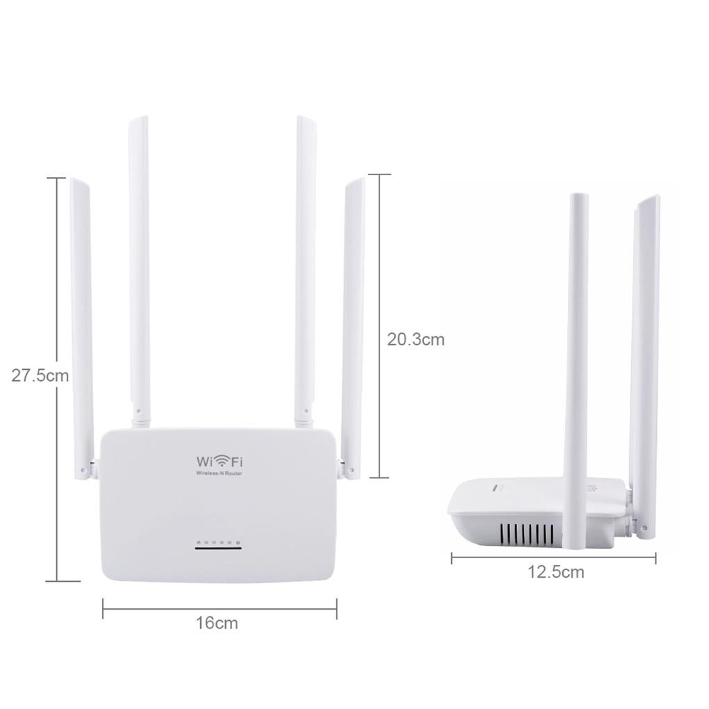 Wireless WiFi Router 802\.11 b/g/n 300Mbps Smart High Power 4 Antennas Wide Coverage Wireless Routers