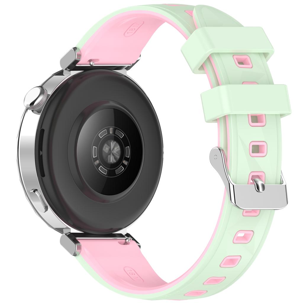 18mm Universal Ice Crack Silicone WatchStrap For Huawei Watch GT6 5 4 41mm For Garmin Venu 4 41mm/3S/2S Band For Forerunner 265S/255S/Vivoactive 4S 3S