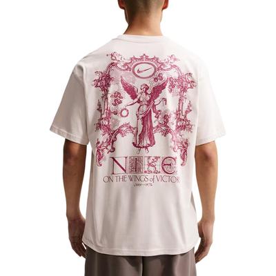 Camiseta de Manga Corta Holgada de Algodón Deportiva Max90 para Hombre Tops HV0168-104