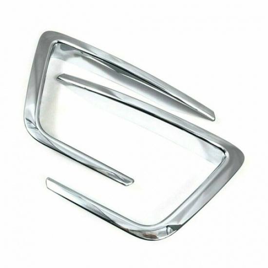 For Ford Expedition 2018- Chrome Front Fog Light Lamp Cover Trim New