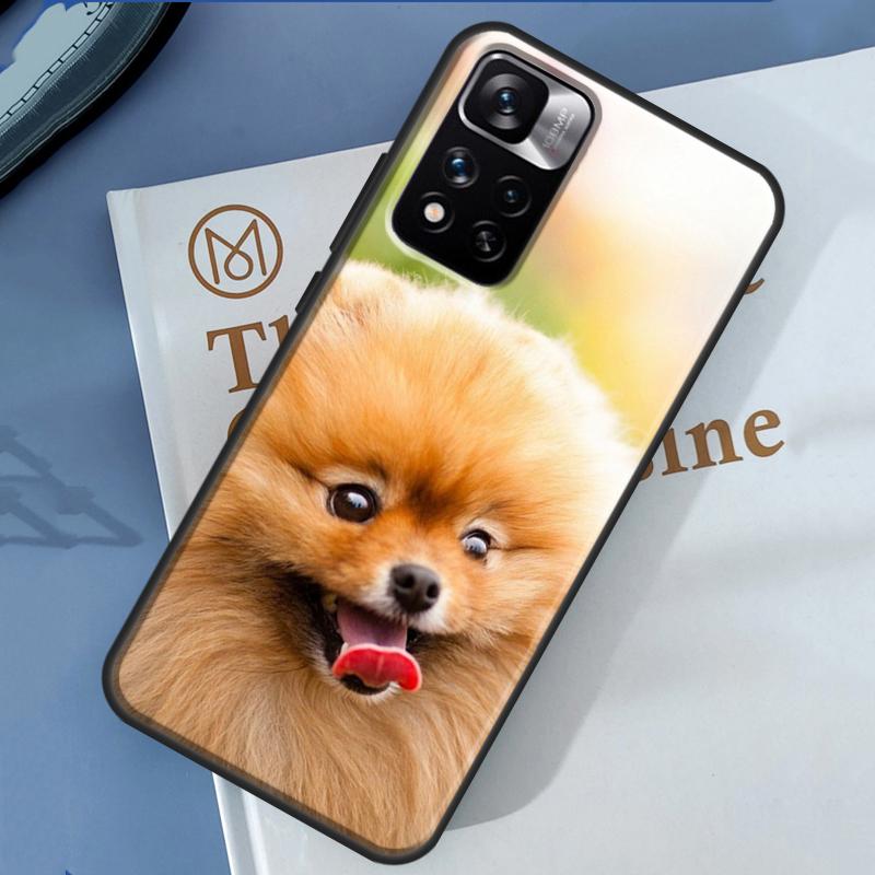 Pomeranian Dogs Dog Colorful Case For Xiaomi Redmi Note 14 13 11 9 10 12 Pro 9S 10S 11S 12S Redmi 10C 12C 13C 14C Cover