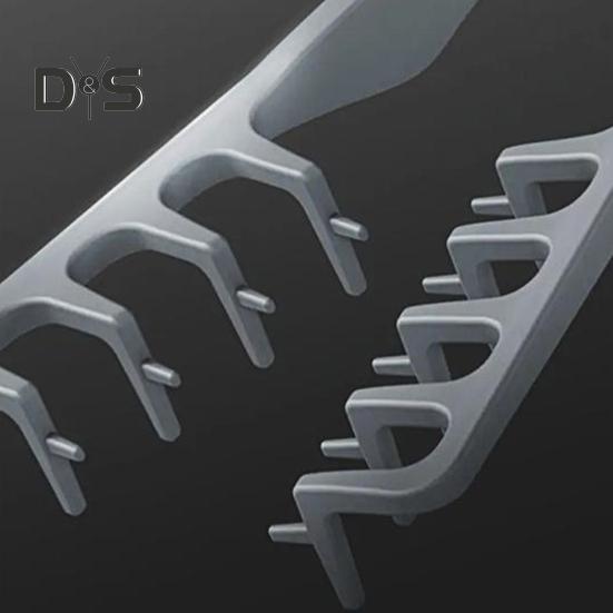 Pettine per Styling Soffice Onde Aumenta Volume Massaggio del Cuoio Capelluto Pettine per Acconciatura Soffice Strumento per Lisciare i Capelli per Tutti i Tipi di Capelli