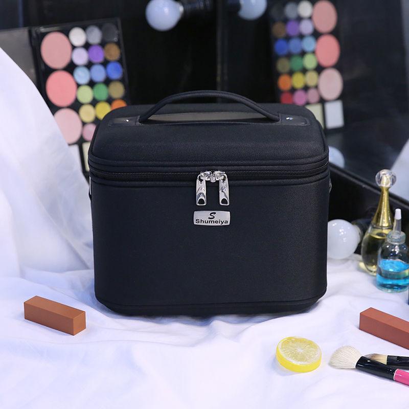 Professional Cosmetic Bag Female Large Capacity Portable Travel Handheld Cosmetic Storage Bag Waterproof Cosmetic Case
