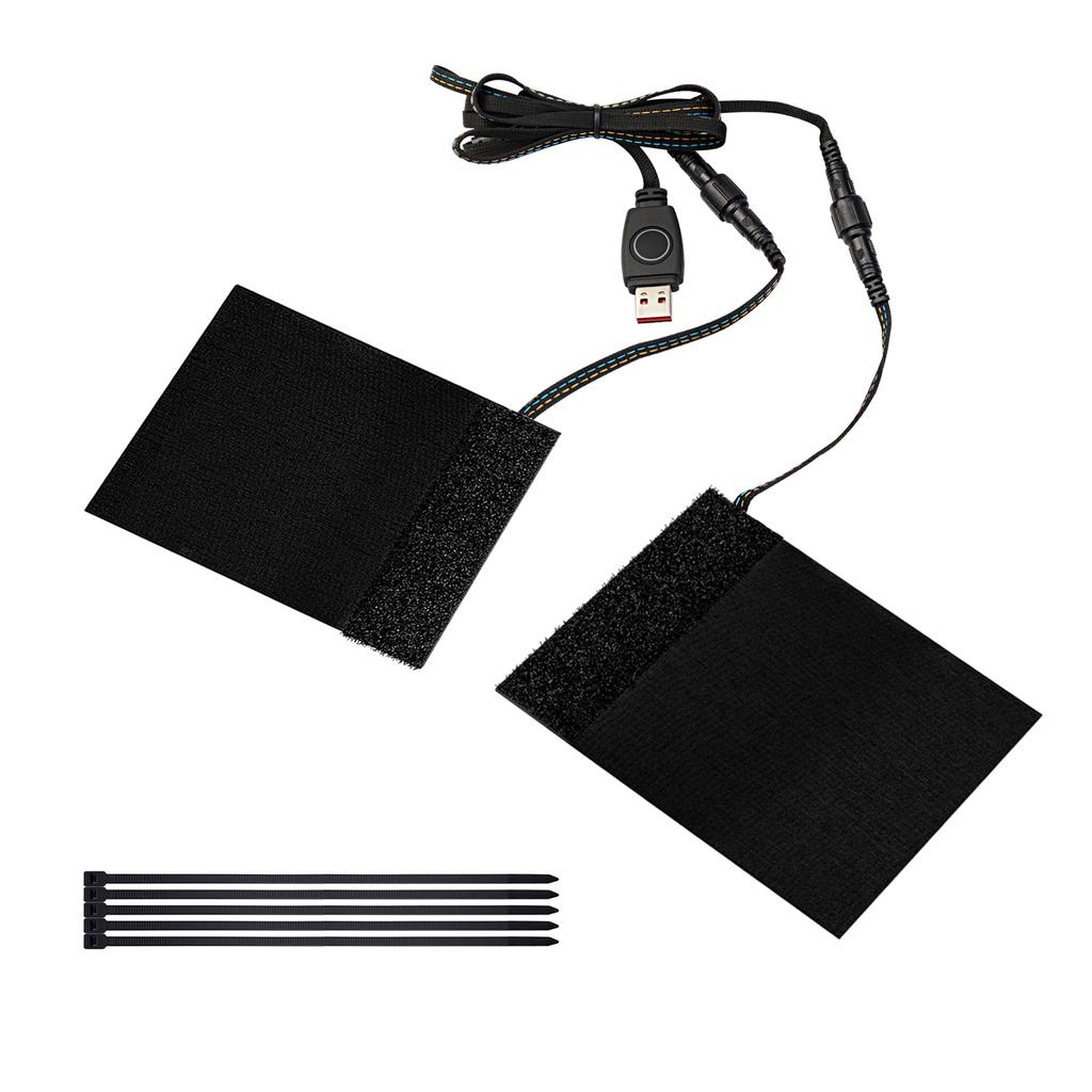 Housse chauffante pour poignées de guidon de moto