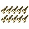 10pcs Soft Fishing Lure Crawdad Bait PVC Shrimp Artificial Soft Lure Baits for Bass Fishing