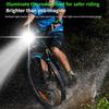 Powerful Bicycles Front Headlight Waterproof Bright LED Road Bike Light USB Rechargeable Bike Light for Night Cycling
