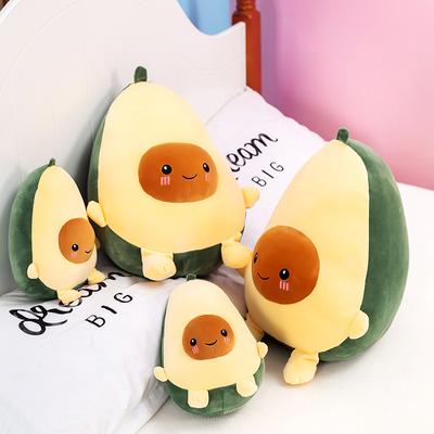 New Avocado Plush Toy Pillow Waist and Waist with Office Nap Artifact Children's Gift