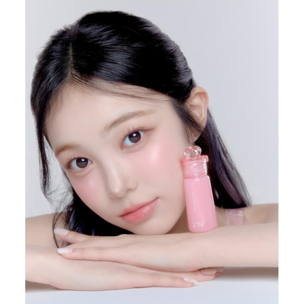 

2an Heart Wearing Liquid Cheek 8 Colors 08 Pansy Glow