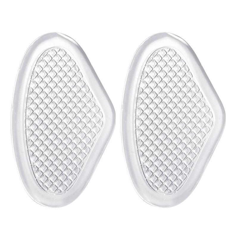 

GEL Arch Pad Flat Foot Sole Pad Soft Anti-wear Heel Sticker Self-adhesive Shock-absorbing Particles Massage Forefoot Pad прозорий