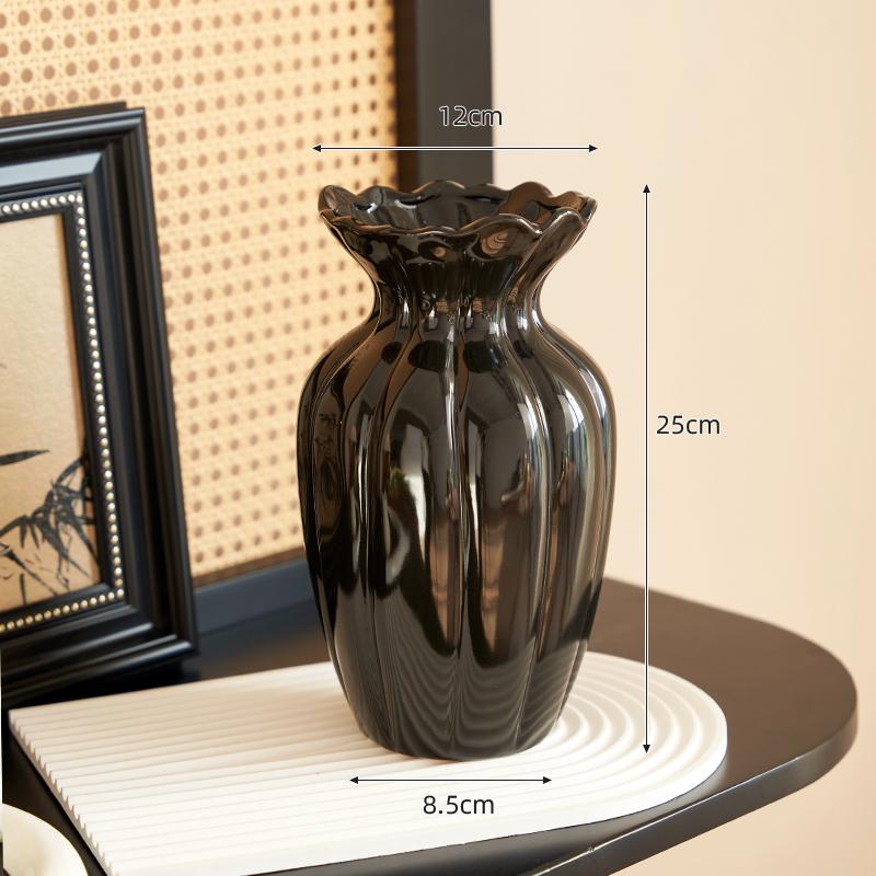 Plant Pots Table Decoration Ornaments Flower Arrangement Ceramic Vases Room Aesthetic Decor