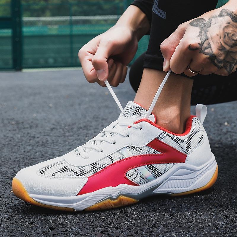 Neue Tennisschuhe Herren und Damen Jugend Leicht Atmungsaktiv Tischtennis Volleyball Professionelles Training Badminton Schuhe