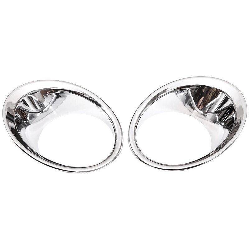 For Toyota Prado FJ150 FJ 150 2014 2015 2016 2017 Car Styling ABS Chrome Front Fog Lights Decoration Lamp Frame Cover Trim