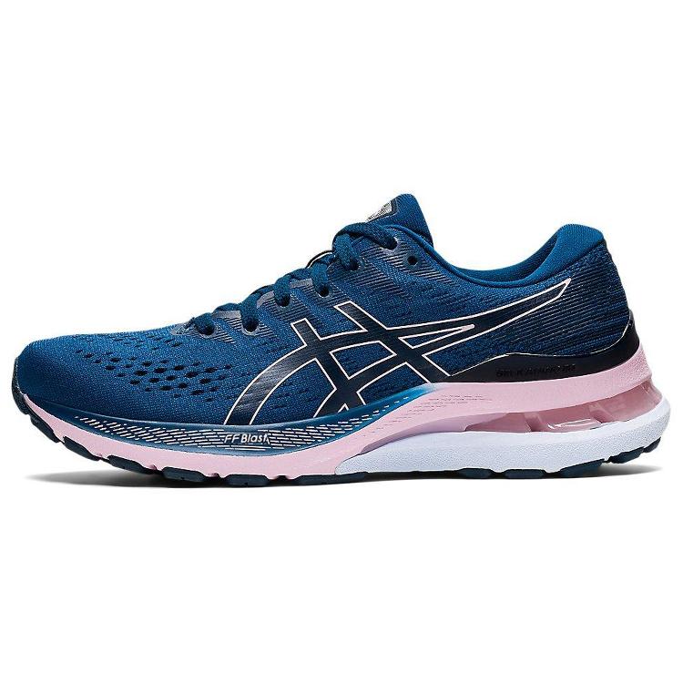 New Asics Gel Kayano 28 Wide 'Mako Blue Barely Rose' Women's 1012B046-402