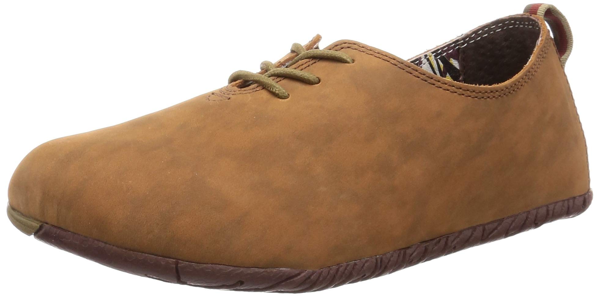 Женские туфли для ходьбы Merrell Mootopia Lace Walking Light размера 2E, коричневые, 23,5 см,