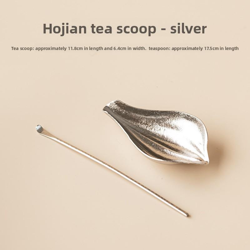 

Titanium Tea Scoop Stirrer Set Gongfu Tea Ceremony Home Brewing Tools Accessories Durable Lightweight Gift for Tea Enthusiasts