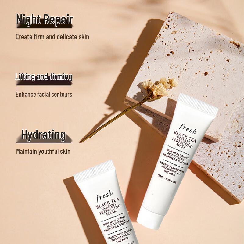 Fresh Black Tea Firming Overnight Mask Travel Set