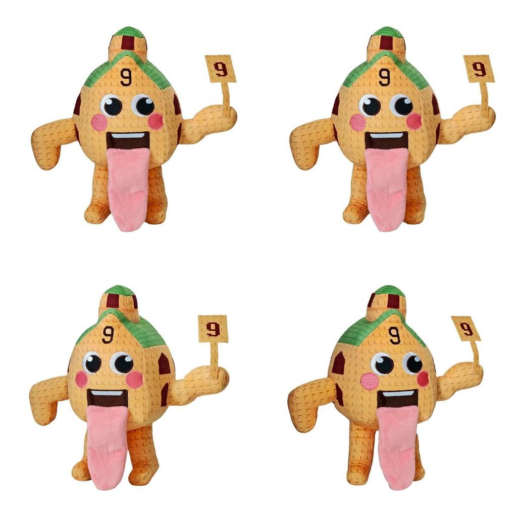 Brainrot Steal A House Shaped Plush Toy Cuddle Doll With Short Fans Doll Gifts