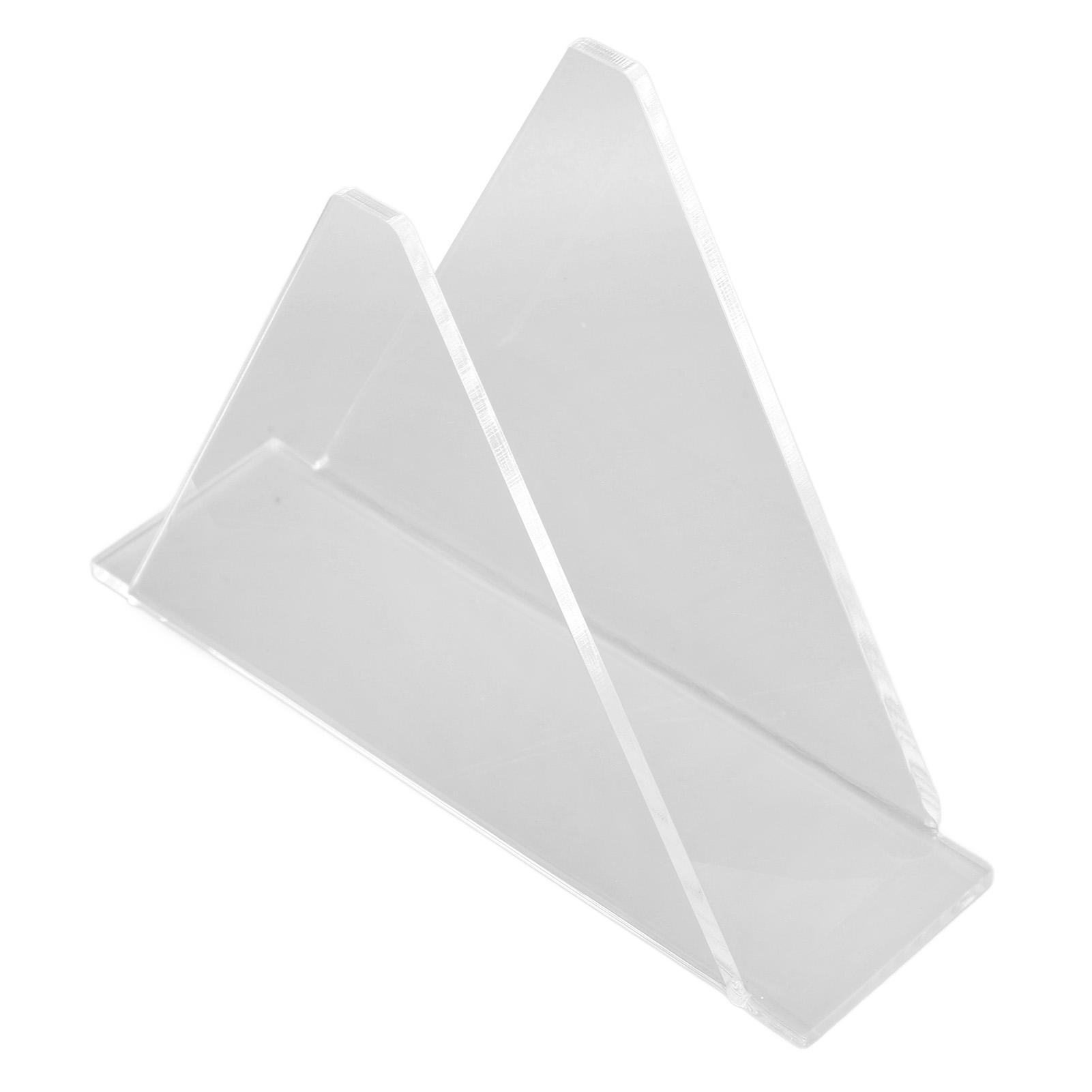 

Napkin Holders for Tables Acrylic Farmhouse Napkins Holder Upright Vertical Dining Table Napkin Dispenser for Kitchen прозорий