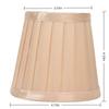 2PCS Lightweight Small Lamp Shades Clip On Design Modern Simple Lampshade Lamp Shades  Bedroom
