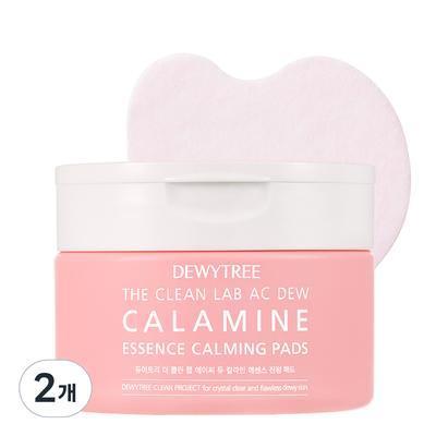 Dewytree The Clean Lab AC Dew Calamine Essence Soothing Pads, 60 Pieces, 2 Pieces