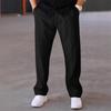 Men's American Retro Outdoor Casual Sports Solid Color Drawstring Trousers