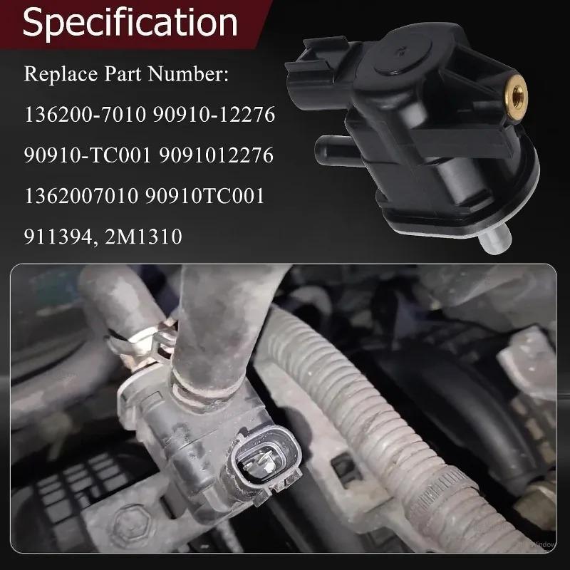 Xiaomi 90910-12276 Car Vacuum Switch Valve Vapor Purge Solenoid for Toyota LEXUS Carbon Canister Solenoid Valve 136200-7010 90910-TC001