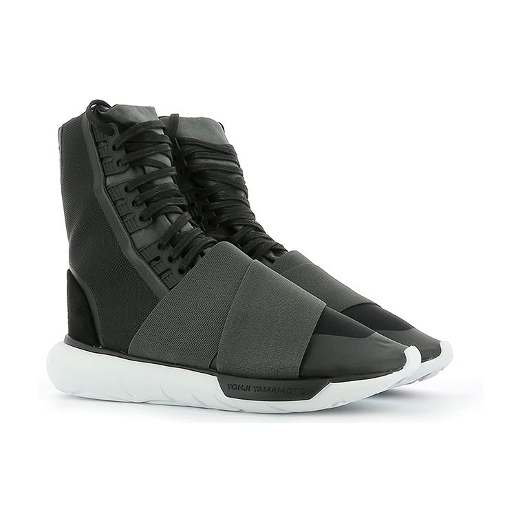 Adidas Y-3 Qasa Boot Charcoal Black Men Sneakers Core-Black BB4803