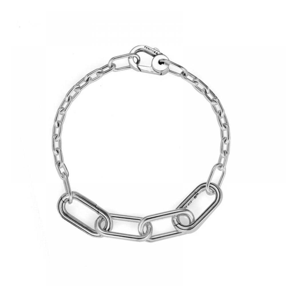 Pandora 592340c00 Pandora Me Slim Link Chain Silver Bracelet