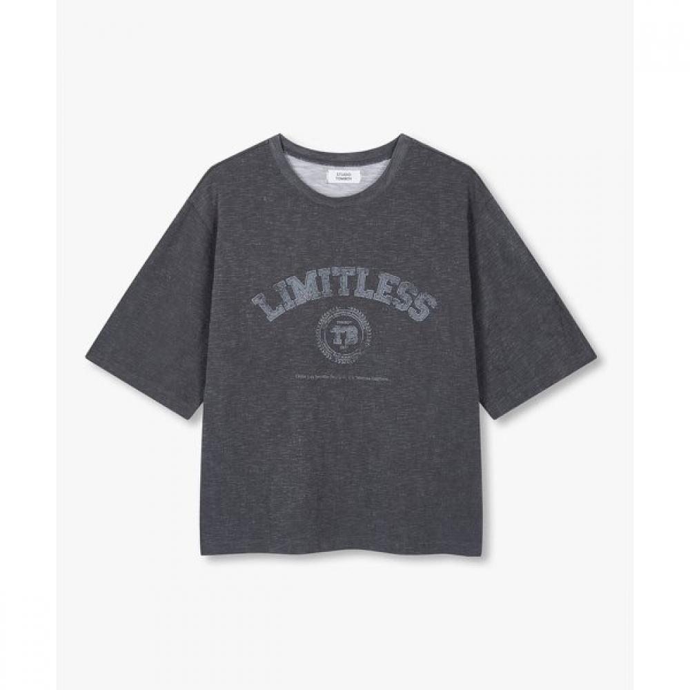 STudio Tomboy LimiTless Dying T shirT 9176222988 charcoal/OS